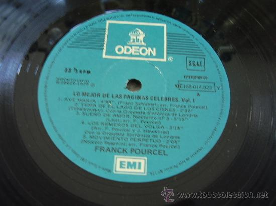 Discos de vinilo: FRANCK POURCEL y su gran orquesta - Foto 7