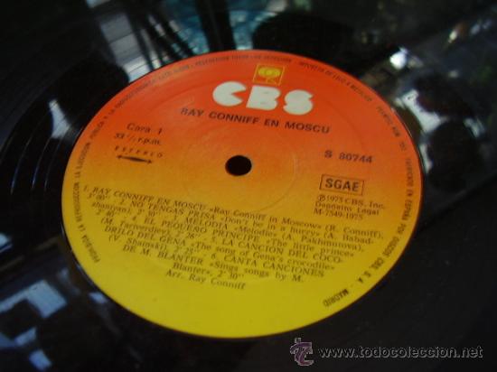 Discos de vinilo: Ray Conniff en Mosc&uacute; - Foto 2