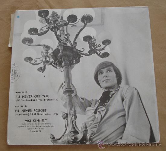 Discos de vinilo: MIKE KENNEDY - ILL NEVER GET YOU. - 1969. - Foto 3