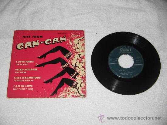 Discos de vinilo: SINGLE HITS FROM CAN-CAN - Foto 1