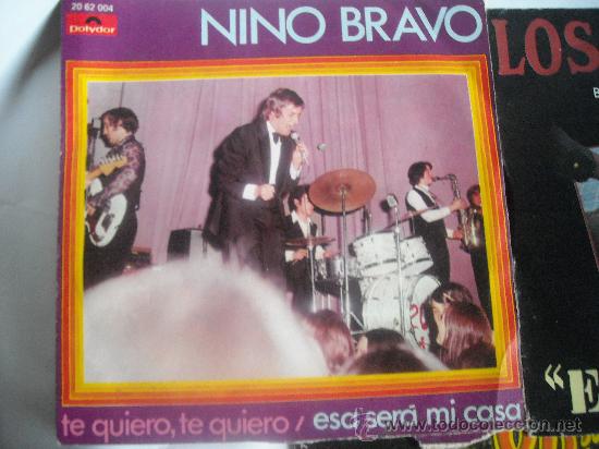 Discos de vinilo: SINGLES DE NINO BRAVO, VICTOR MANUEL Y LOS CHICHOS - Foto 2