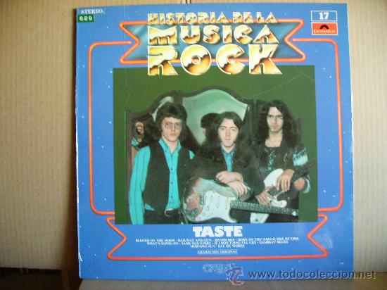 Discos de vinilo: TASTE ----- HISTORIA DE LA MUSICA ROCK - Foto 1