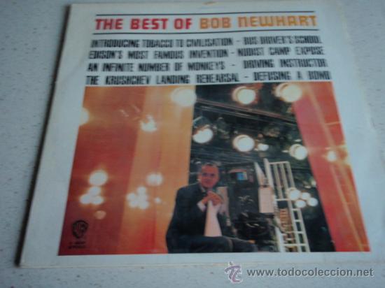 Disques de vinyle: 'THE BEST OF BOB NEWHART'  (INTRODUCING TOBACCO TO CIVILISATION - BUS DRIVERS SCHOOL...) ENGLAND