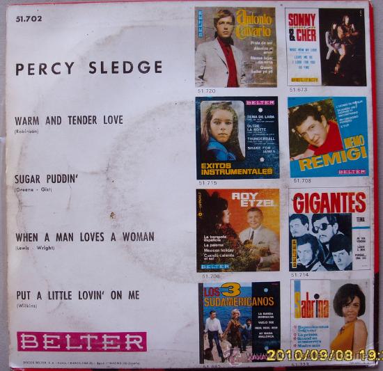 Discos de vinilo: PERCY SLEDGE - Foto 3