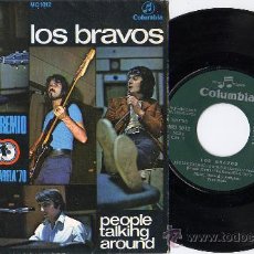 Discos de vinilo: LOS BRAVOS PEOPLE TALKING AROUND BEAT P/C SPAIN. Lote 27371769