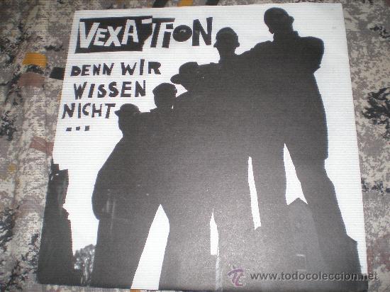 Discos de vinilo: VEXATION- DENN WIR WISSEN NICHT- EP- CON INSERT- MADE IN GERMANY IN 1996. - Foto 1 - 27214927