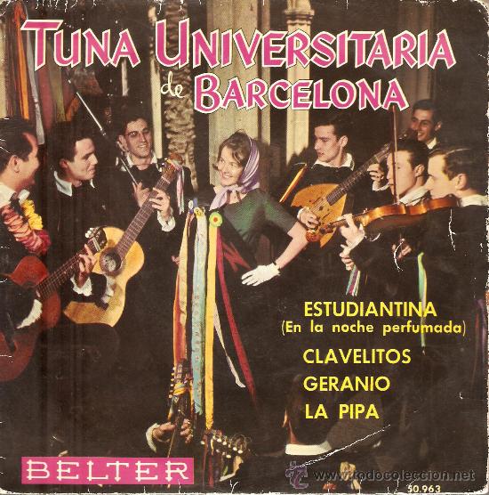 Discos de vinilo: 2 EP&acute;S DE LA  TUNA UNIVERSITARIA DE BARCELONA - Foto 1