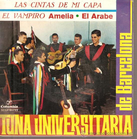Discos de vinilo: 2 EP&acute;S DE LA  TUNA UNIVERSITARIA DE BARCELONA - Foto 2