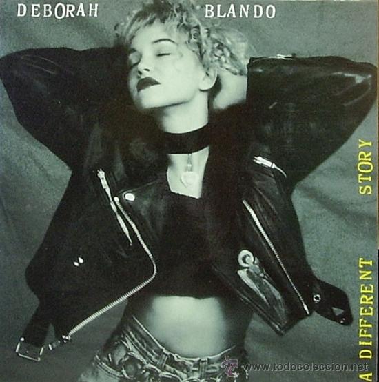 Discos de vinilo: DEBORAH BLANDO-A DIFFERENT STORY LP 1991 SPAIN - Foto 1