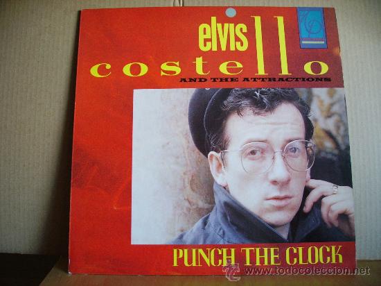 Discos de vinilo: ELVIS COSTELLO ---- PUNCH THE CLOCK - Foto 1