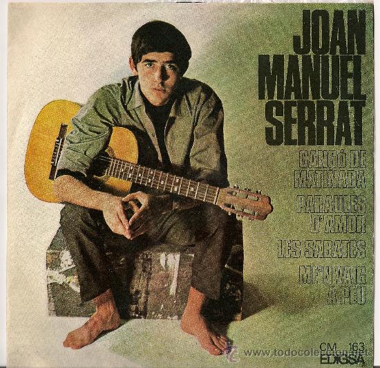 Discos de vinilo: JOAN MANUEL SERRAT - CAN&Ccedil;O DE MATINADA + 3 (EP EDIGSA 1966) - Foto 1