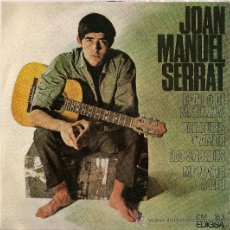 Discos de vinilo: JOAN MANUEL SERRAT - CANÇO DE MATINADA + 3 (EP EDIGSA 1966)