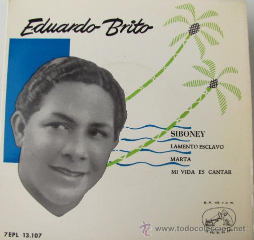 Discos de vinilo: EDUARDO BRITO - SIBONEY - EP DE 1958 - Foto 1
