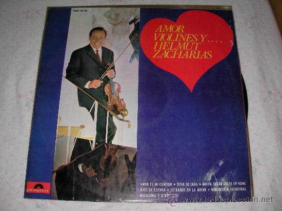 Discos de vinilo: AMOR, VIOLINES Y..,,HELMUT ZACHARIAS - ENVIO GRATIS ESPA&Ntilde;A