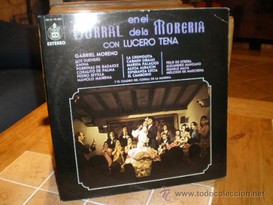 Discos de vinilo: LUCERO TENA - EN EL CORRAL DE LA MORERIA - Foto 2