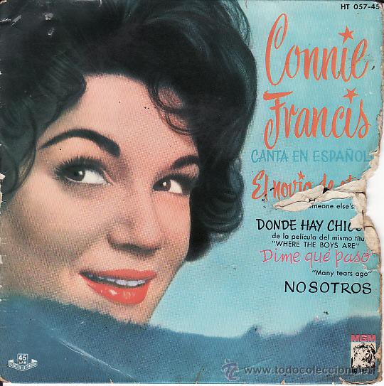 Discos de vinilo: CONNIE FRANCIS Canta en Espa&ntilde;ol - SINGLE 1961 - Foto 1