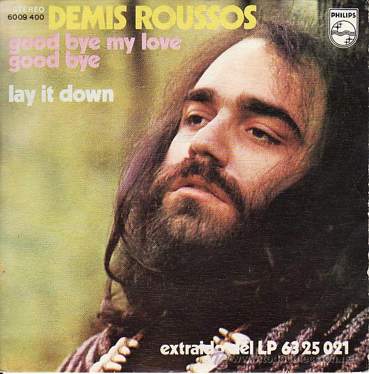 Discos de vinilo: DEMIS ROUSSOS - SINGLE 1973 - Foto 1