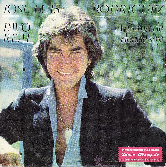 Discos de vinilo: JOSE LUIS RODRIGUEZ - PAVO REAL - SINGLE - Foto 1
