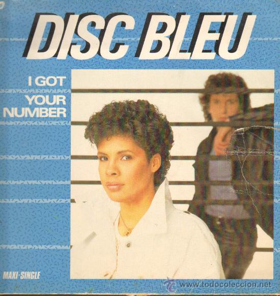 Discos de vinilo: Disc Bleu - I got / Your number - MaxiSingle 1984 - Foto 1
