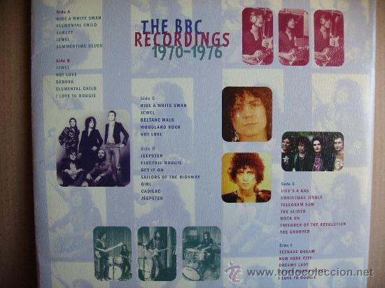 Discos de vinilo: T - REX ---- THE BBC RECORDINGS 1970-1976 - Foto 2