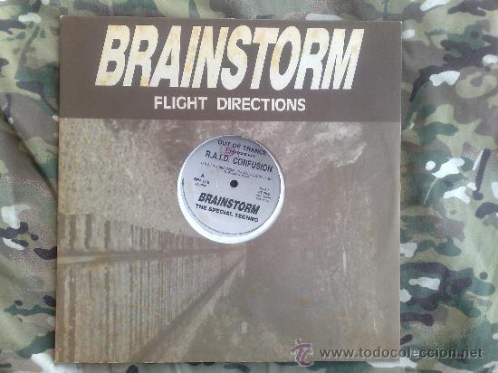 Discos de vinilo: brainstorm flight directions vinilo dj techno house makina - Foto 1