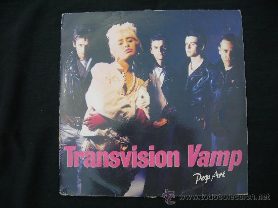 Discos de vinilo: LP TRANSVISION VAMP // POP ART - Foto 1