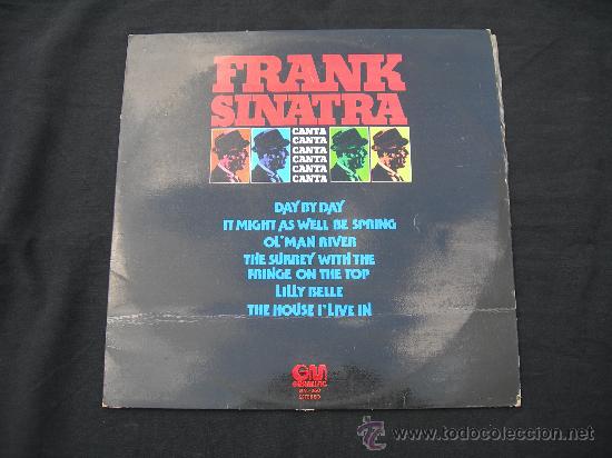 Discos de vinilo: LP CANTA FRANK SINATRA - Foto 1