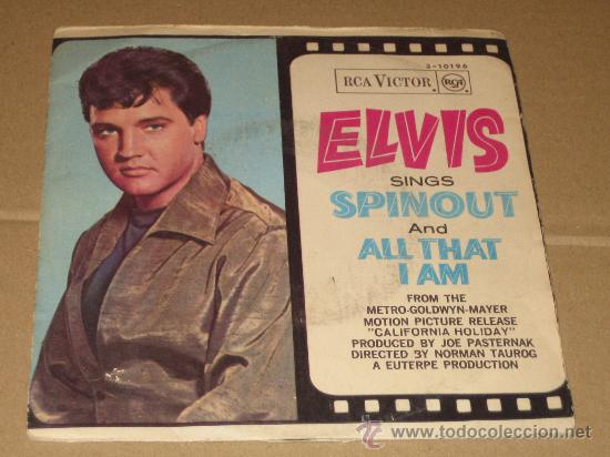 Discos de vinilo: ELVIS - SPINOUT - ED. ESPA&Ntilde;OLA 1968 - Foto 1