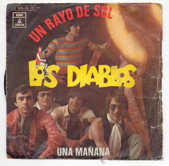 Discos de vinilo: SINGLE - LOS DIABLOS - &rdquo;Un Rayo De Sol&rdquo;. - Foto 1