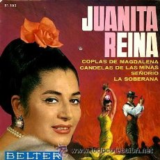 Discos de vinilo: JUANITA REINA - EP, 1965. Lote 22169231