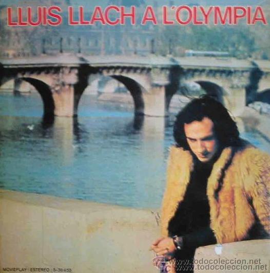 Discos de vinilo: LLUIS LLACH A LOLYMPIA  -  LP, 1973 - Foto 1