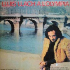 Discos de vinilo: LLUIS LLACH A L'OLYMPIA - LP, 1973