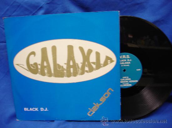 Discos de vinilo: BLACK D.L. - GALAXIA - DISCOTECA CLAKSON - Foto 1