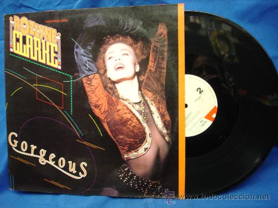 Discos de vinilo: ROZLYNE CLARKE - GORGEOUS - EPIC 1991 - Foto 1