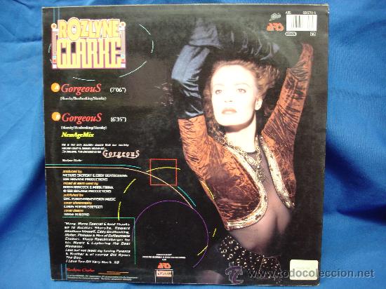Discos de vinilo: ROZLYNE CLARKE - GORGEOUS - EPIC 1991 - Foto 2