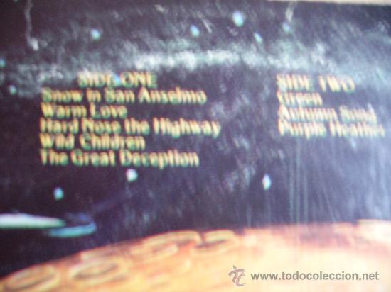 Discos de vinilo: VAN MORRISON --- HARD NOSE THE HIGHWAY - Foto 2