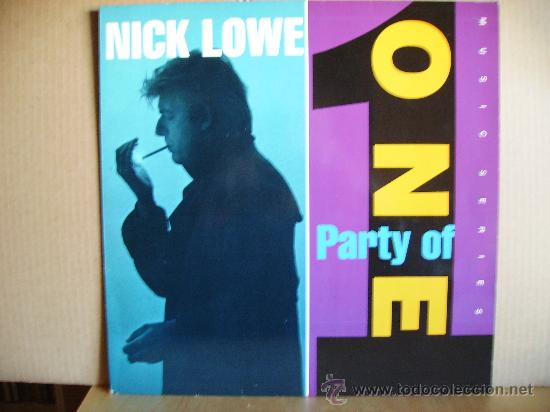 Discos de vinilo: NICK LOWE ---- PARTY OF ONE - Foto 1