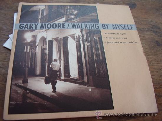 Discos de vinilo: Single Walking by myself, Gary Moore - Foto 1