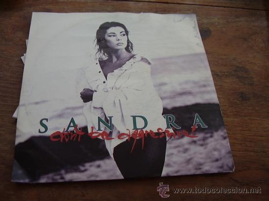 Discos de vinilo: Single SANDRA , Don,t  be aggresive, Seal It Forever - Foto 1
