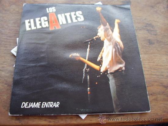 Discos de vinilo: Single Los Elegantes, Dejame Entrar - Foto 1