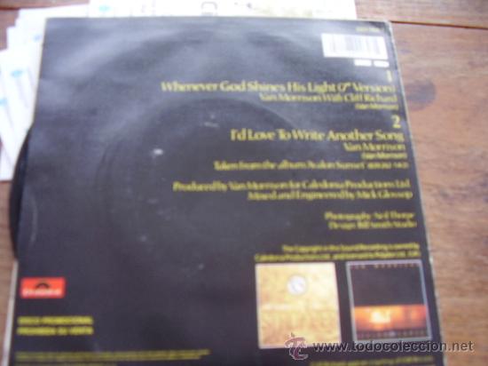 Discos de vinilo: Single Van Morrinson with Cliff Richard - Foto 2