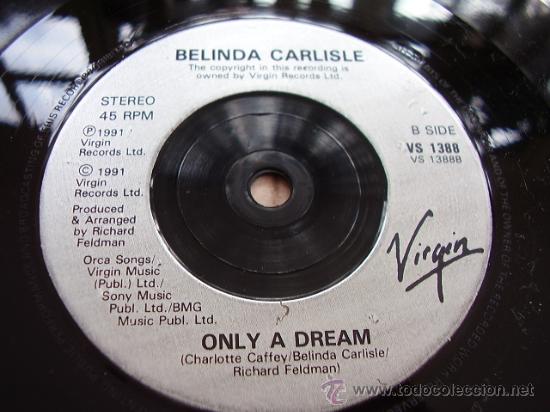 Discos de vinilo: Single Belinda Carlise, half the world - Foto 3