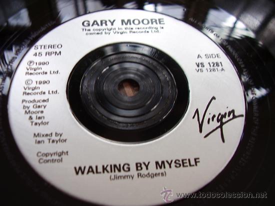 Discos de vinilo: Single Walking by myself, Gary Moore - Foto 3
