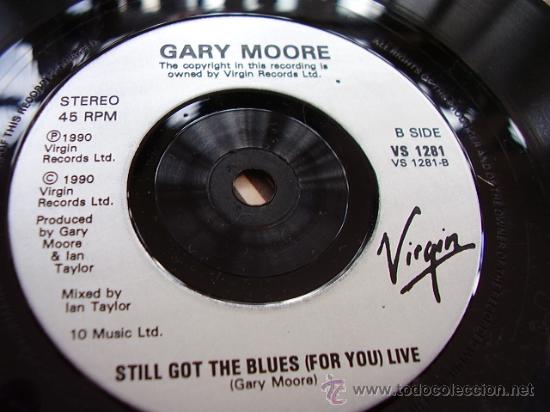 Discos de vinilo: Single Walking by myself, Gary Moore - Foto 4
