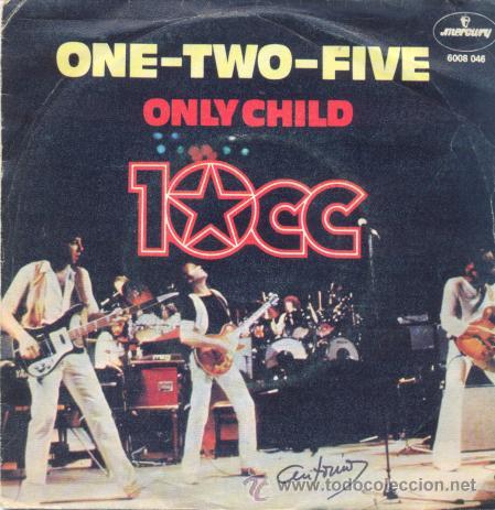 Discos de vinilo: 10 cc - ONE TWO FIVE - SINGLE ESPA&Ntilde;OL DE VINILO - Foto 1