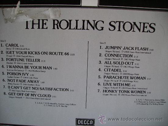 Discos de vinilo: THE ROLLING STONES --- GIGANTES DEL POP - Foto 2
