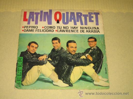 Discos de vinilo: LATIN QUARTET - PEPINO - 1963 - - Foto 1