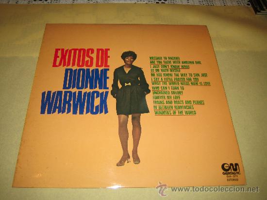 Discos de vinilo: DIONNE WARWICK - EXITOS - - Foto 1