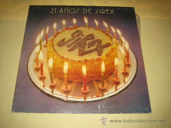 Discos de vinilo: LOS SIREX - 21 A&Ntilde;OS - Foto 1