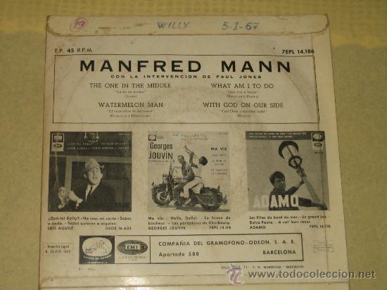 Discos de vinilo: MANFRED MANN - CON PAUL JONES - Foto 2